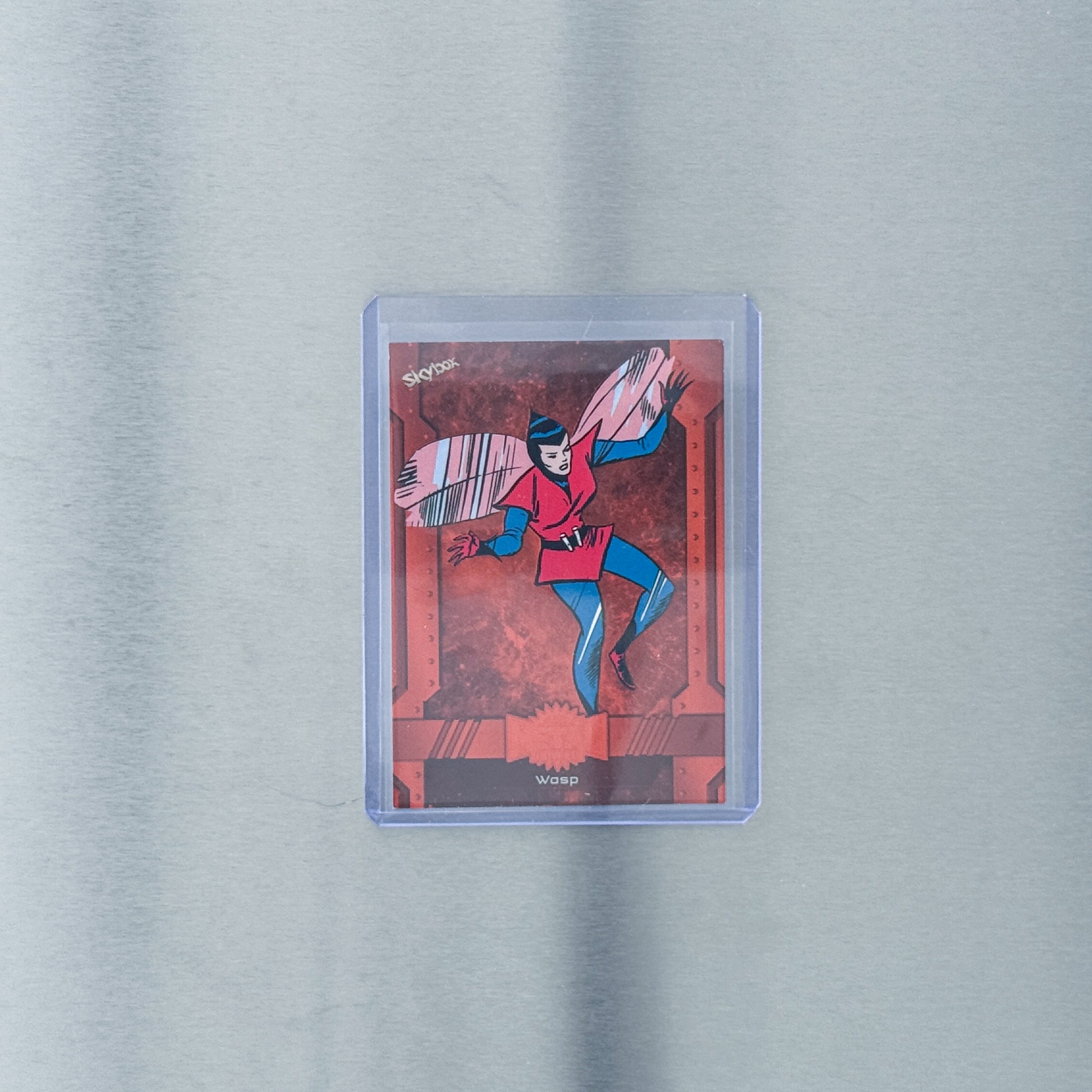 2024 SkyBox Metal Universe Avengers - Comic - Avengers - Wasp Copper Parallel 9/25
